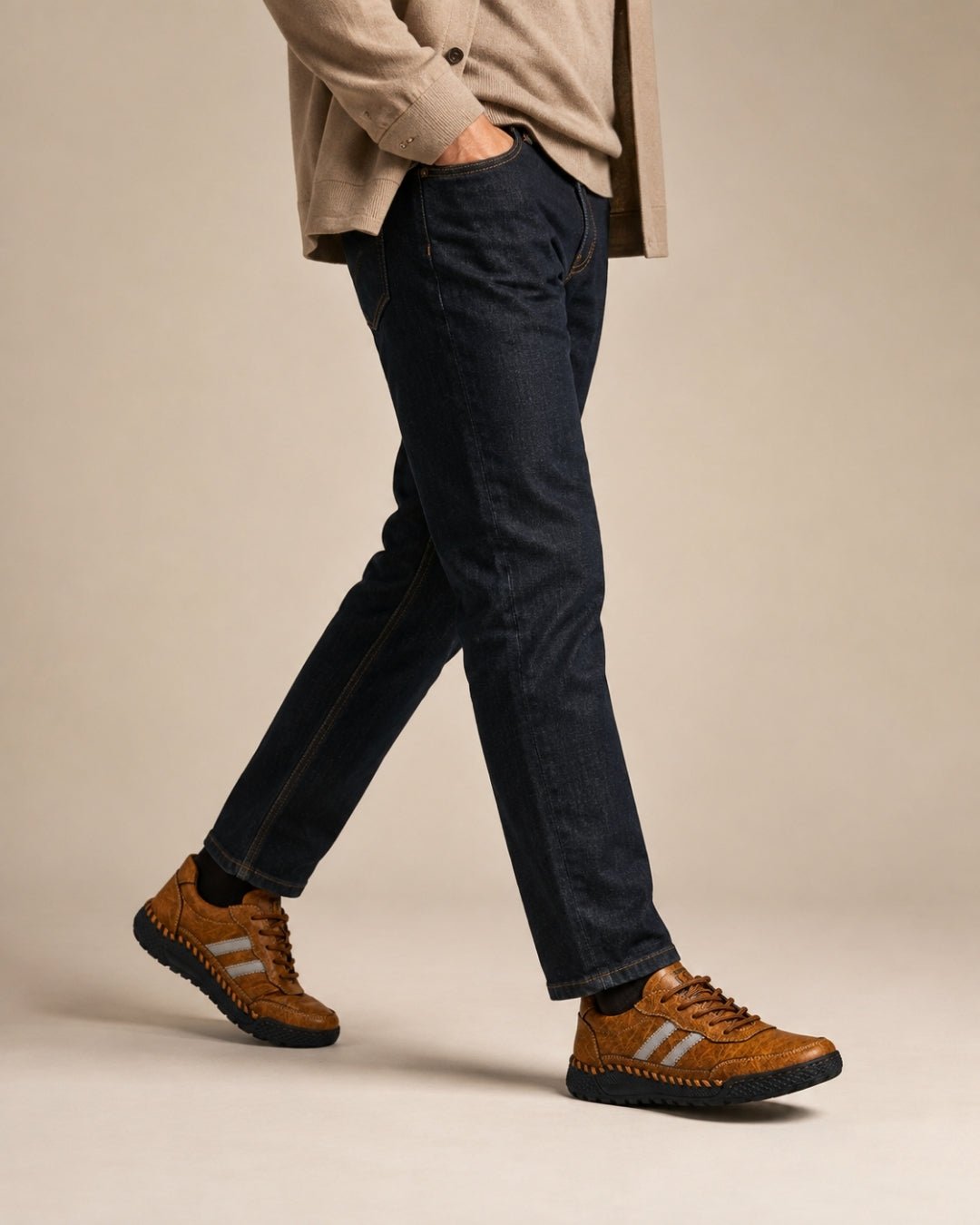 ARDELIO - Mavero Low | Minimalist Leather Sneaker - ARD-MAV-SAD-7