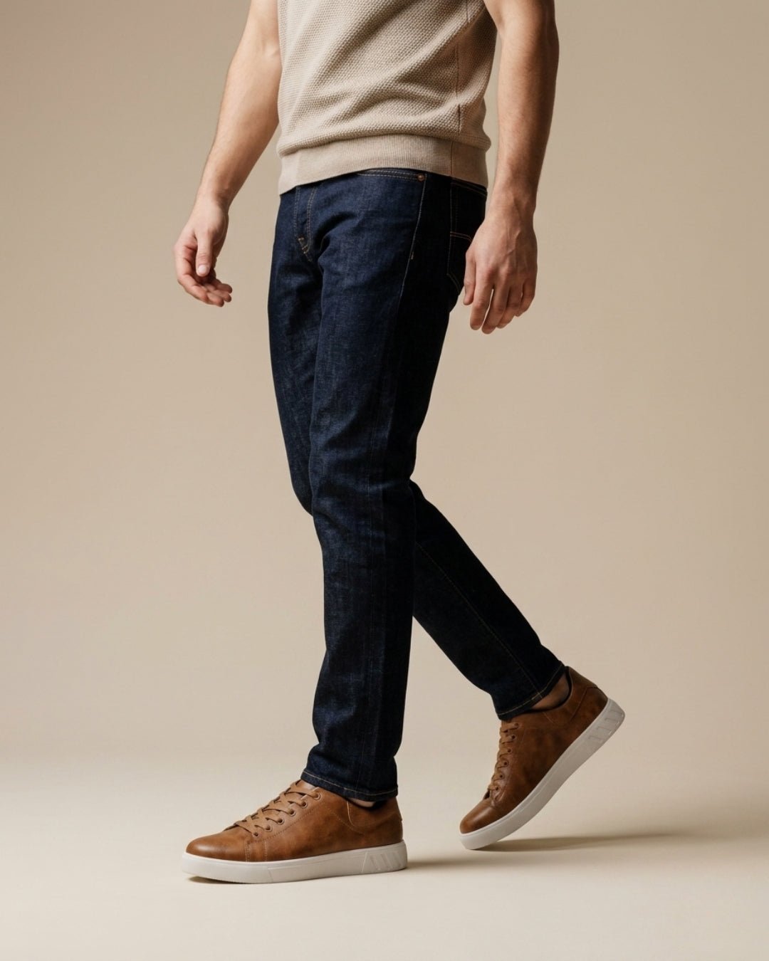 ARDELIO - Mercer Core | Minimalist Leather Sneaker - ARD-MER-EB-7