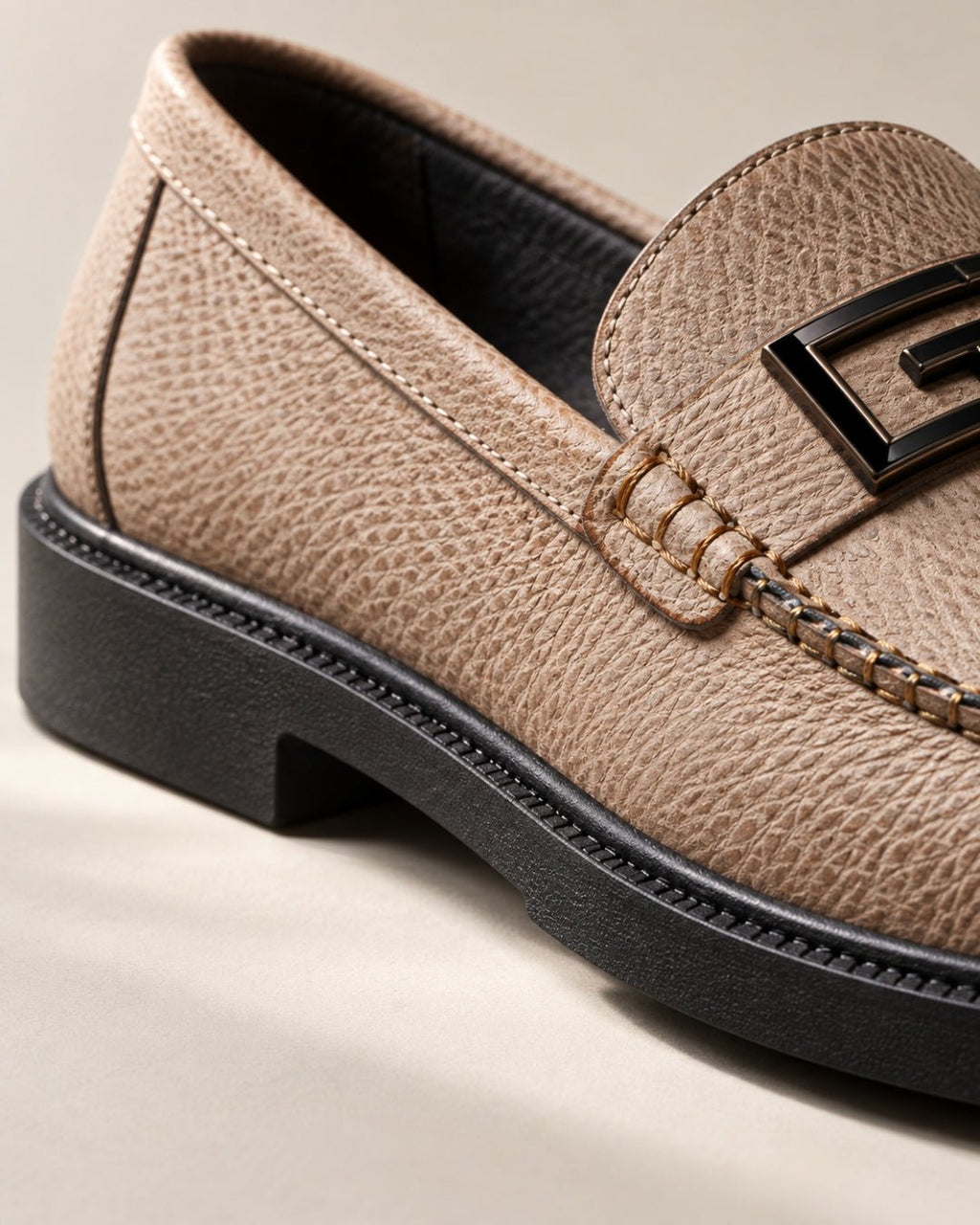 ARDELIO - Modena Loafer | Leather Buckle Loafer - ARD-MOD-DUN-7