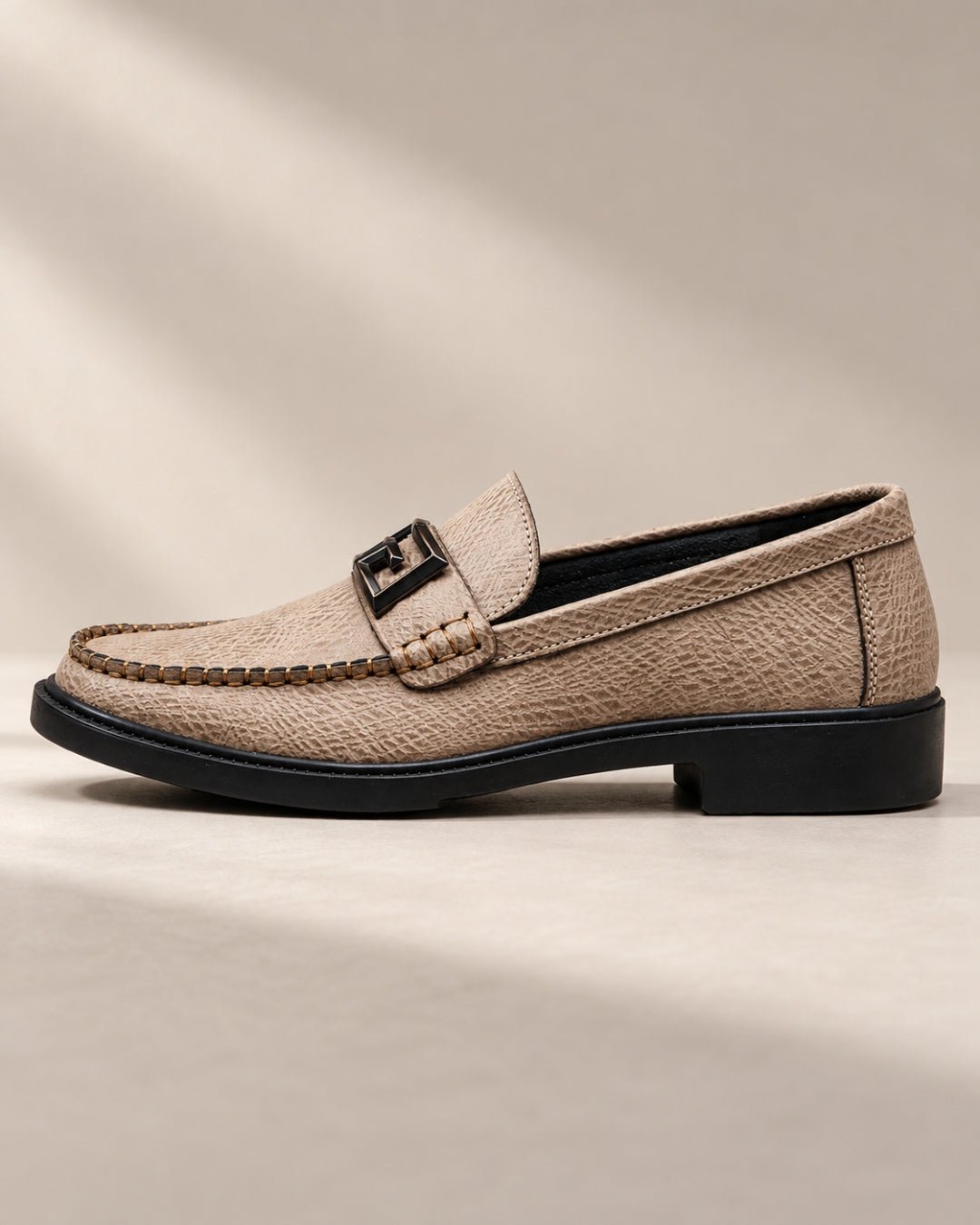 ARDELIO - Modena Loafer | Leather Buckle Loafer - ARD-MOD-DUN-7