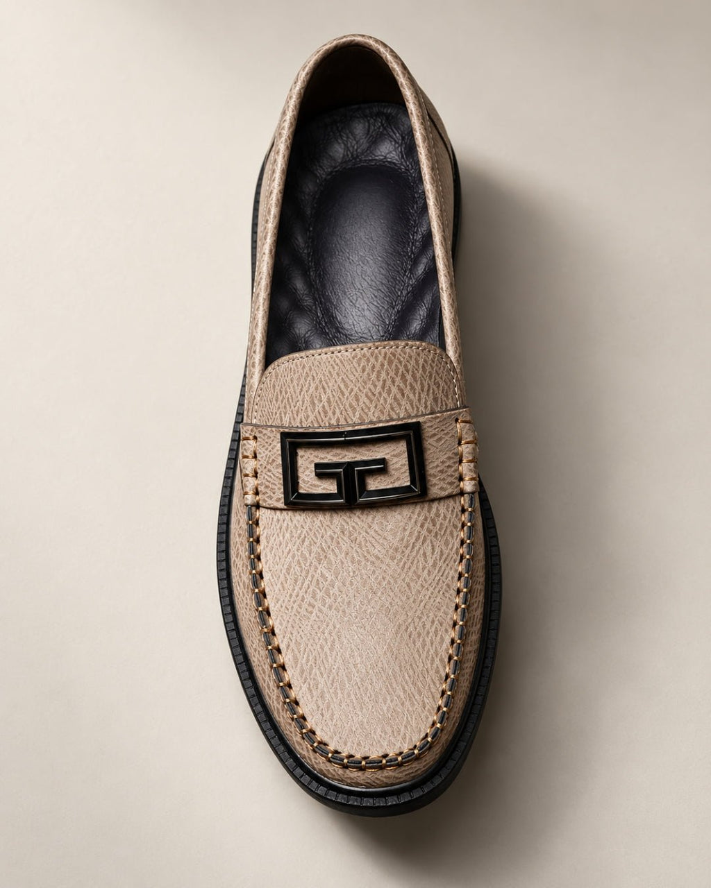 ARDELIO - Modena Loafer | Leather Buckle Loafer - ARD-MOD-DUN-7