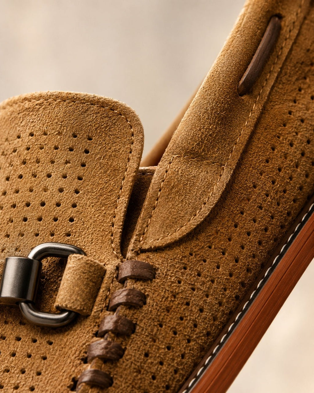ARDELIO - Portofino Loafer | Italian Suede Loafer - ARD-PTF-LFR-COG-7