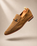 ARDELIO - Portofino Loafer | Italian Suede Loafer - ARD-PTF-LFR-COG-7
