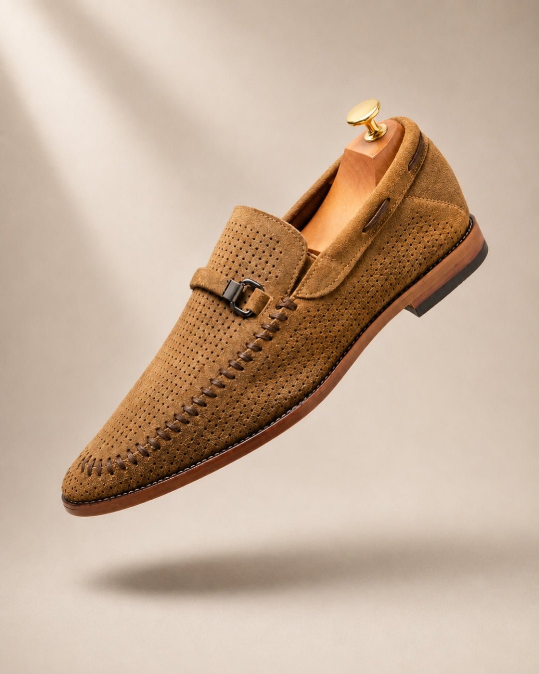 ARDELIO - Portofino Loafer | Italian Suede Loafer - ARD-PTF-LFR-COG-7