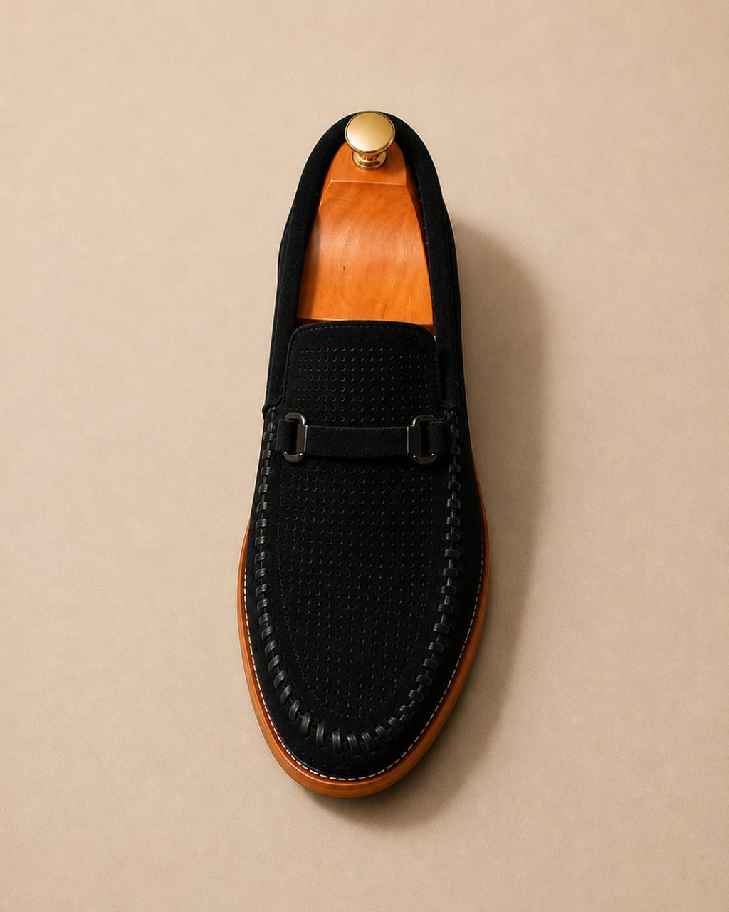 ARDELIO - Portofino Loafer | Italian Suede Loafer - ARD-PTF-LFR-NOI-7