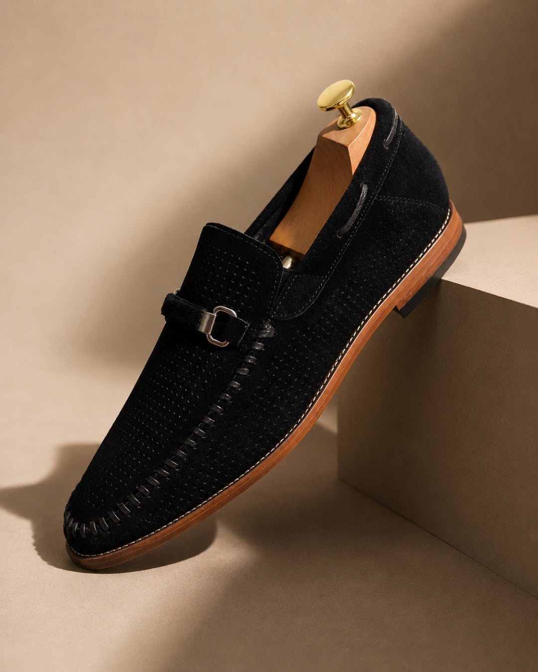 ARDELIO - Portofino Loafer | Italian Suede Loafer - ARD-PTF-LFR-NOI-7