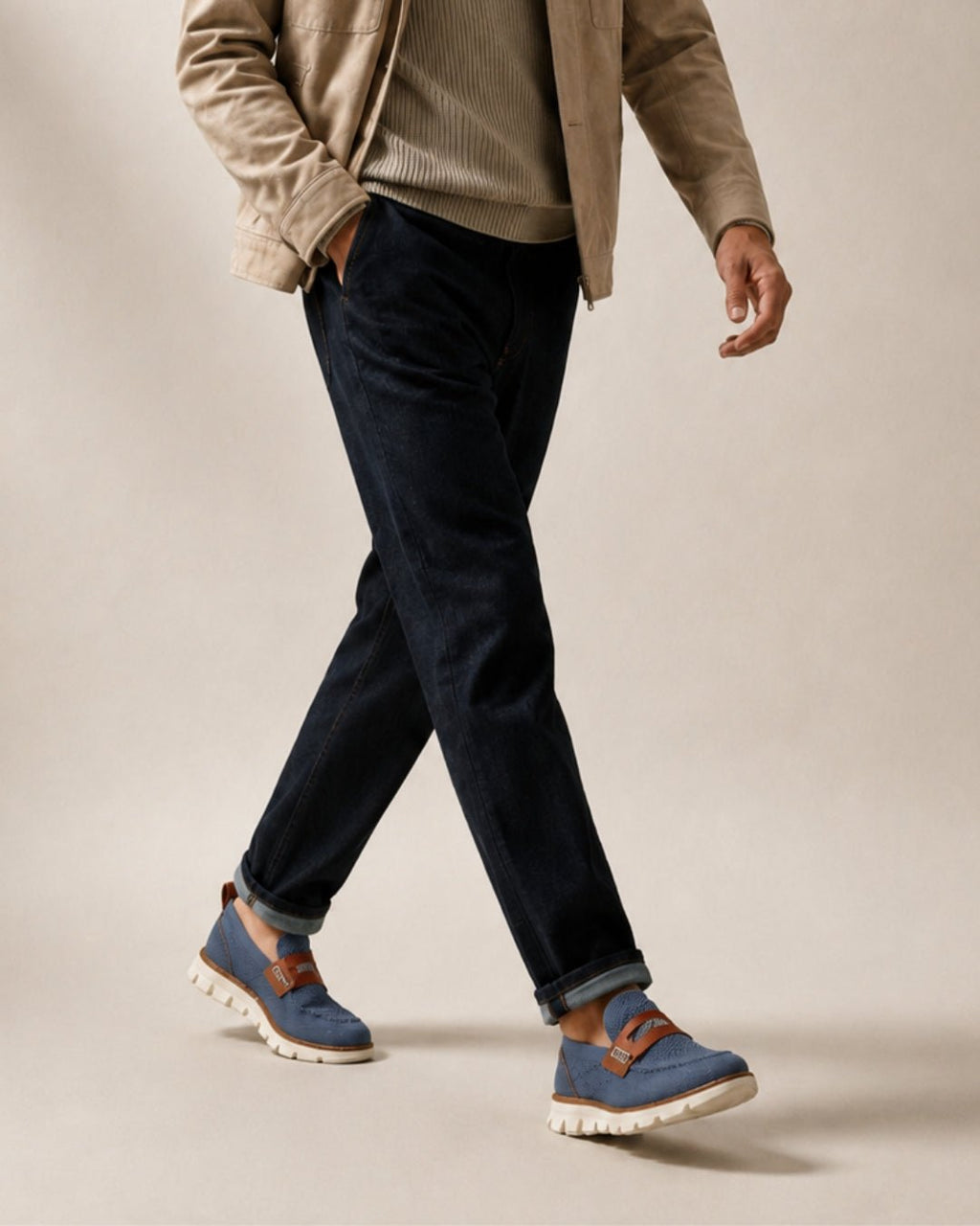 ARDELIO - Riviera Loafer | Lightweight Knit Loafer - ARD-RIV-RB-7