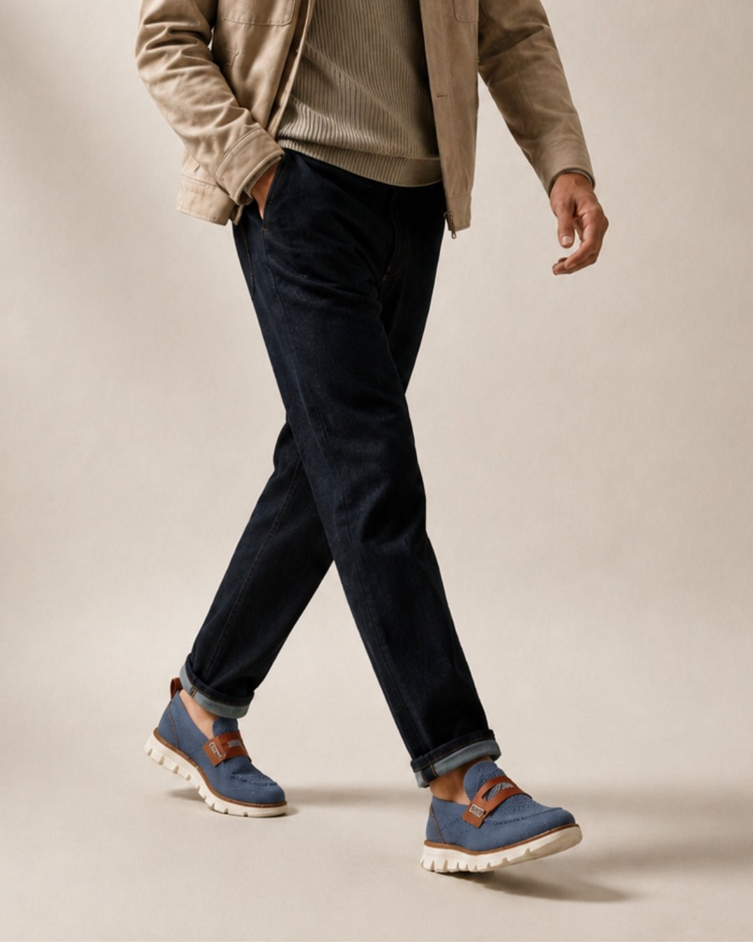 ARDELIO - Riviera Loafer | Lightweight Knit Loafer - ARD-RIV-RB-7