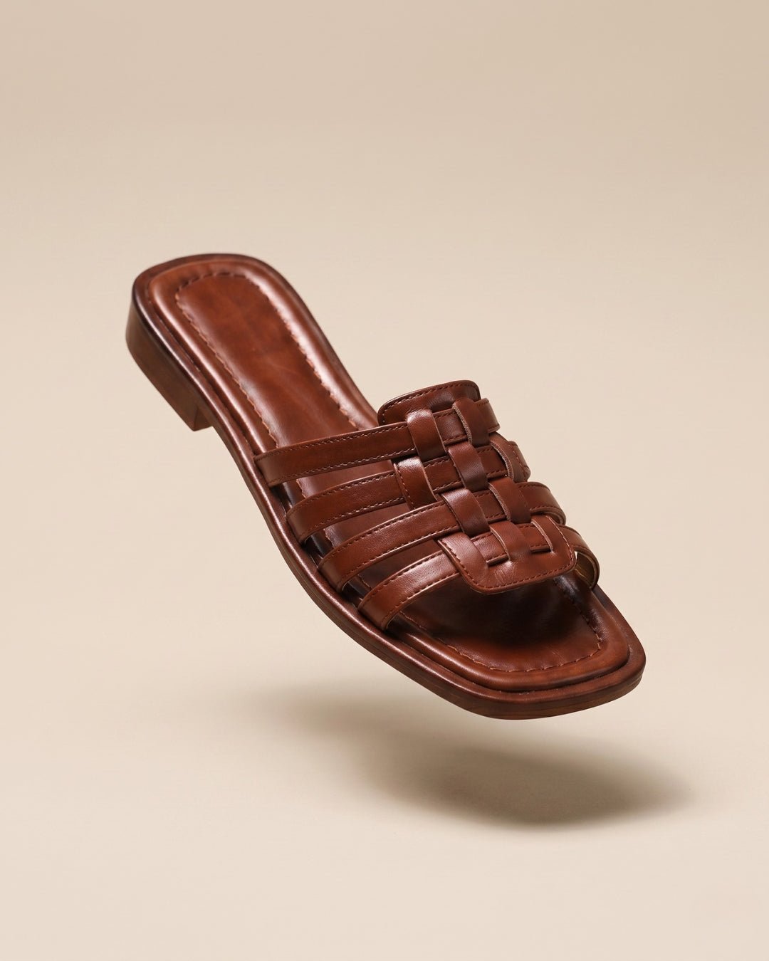 ARDELIO - Riviera Woven | Italian Leather Sandal - ARD-RIV-WOV-CN-5