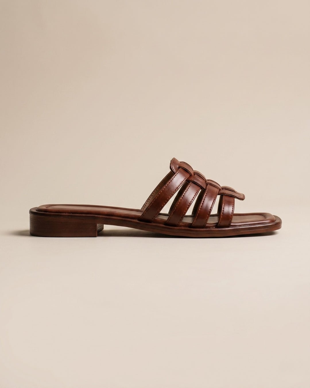 ARDELIO - Riviera Woven | Italian Leather Sandal - ARD-RIV-WOV-CN-5
