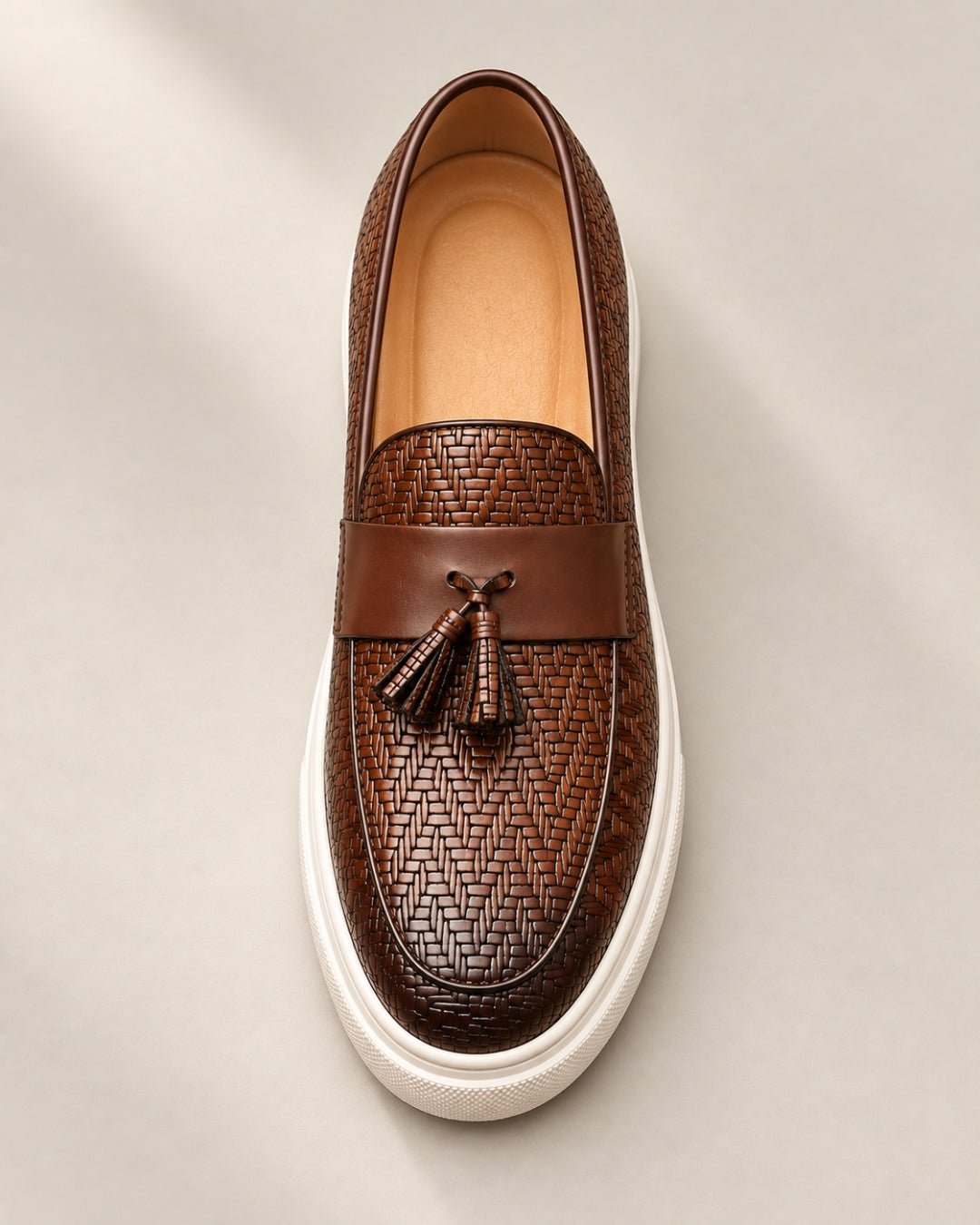 ARDELIO - Savona Loafer | Woven Tassel Loafer - ARD-SAV-CHE-7