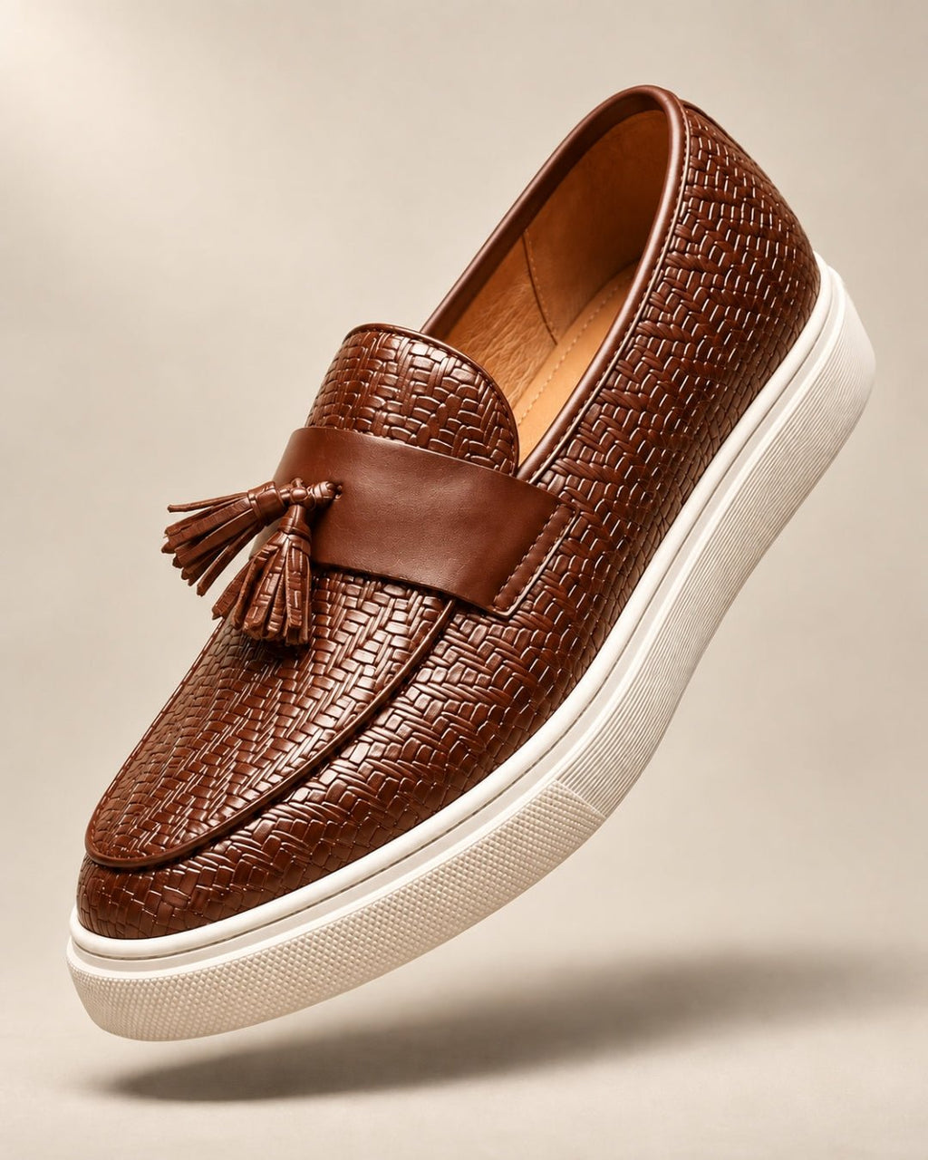 ARDELIO - Savona Loafer | Woven Tassel Loafer - ARD-SAV-CHE-7