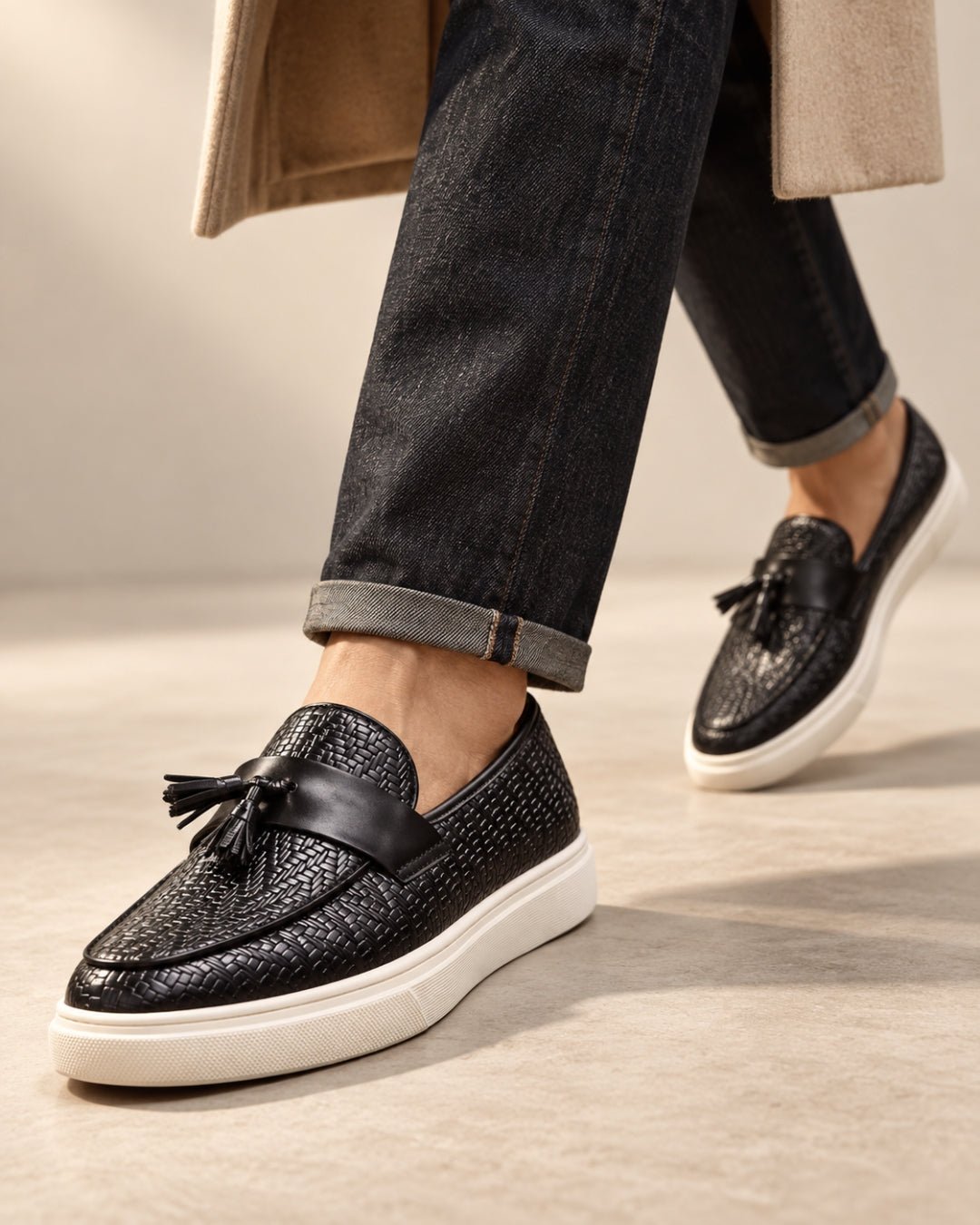 ARDELIO - Savona Loafer | Woven Tassel Loafer - ARD-SAV-MID-7