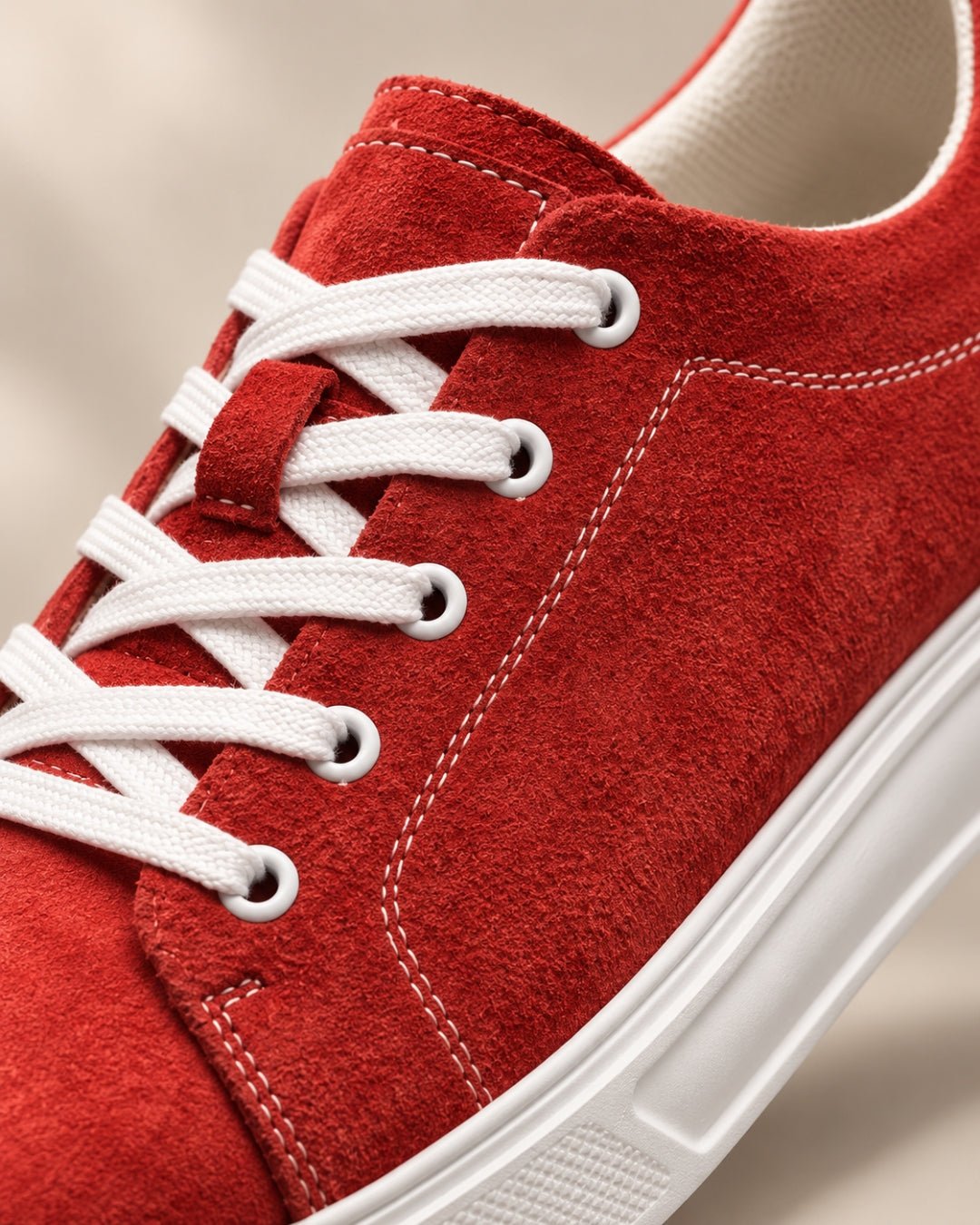ARDELIO - Solaro Low | Minimalist Suede Sneaker - ARD-SOL-CRI-7
