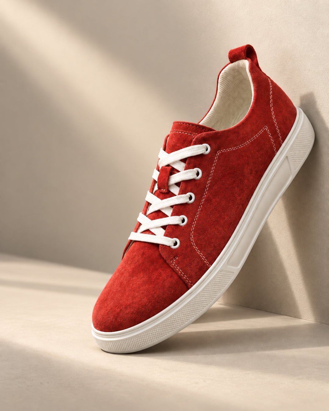 ARDELIO - Solaro Low | Minimalist Suede Sneaker - ARD-SOL-CRI-7
