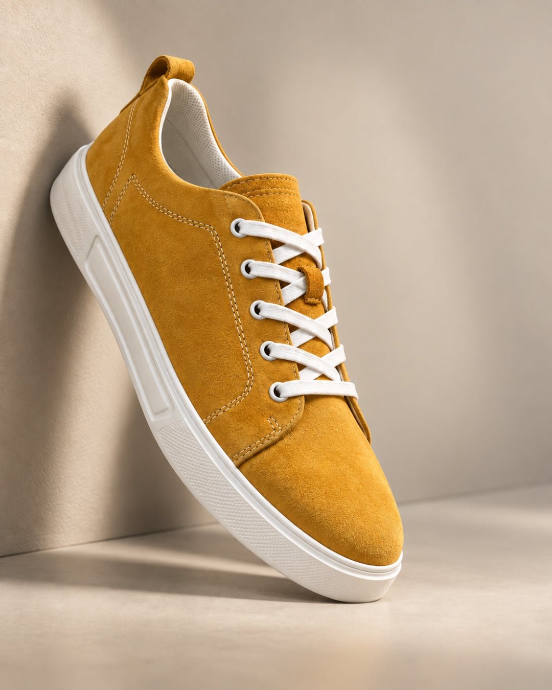 ARDELIO - Solaro Low | Minimalist Suede Sneaker - ARD-SOL-SAF-7