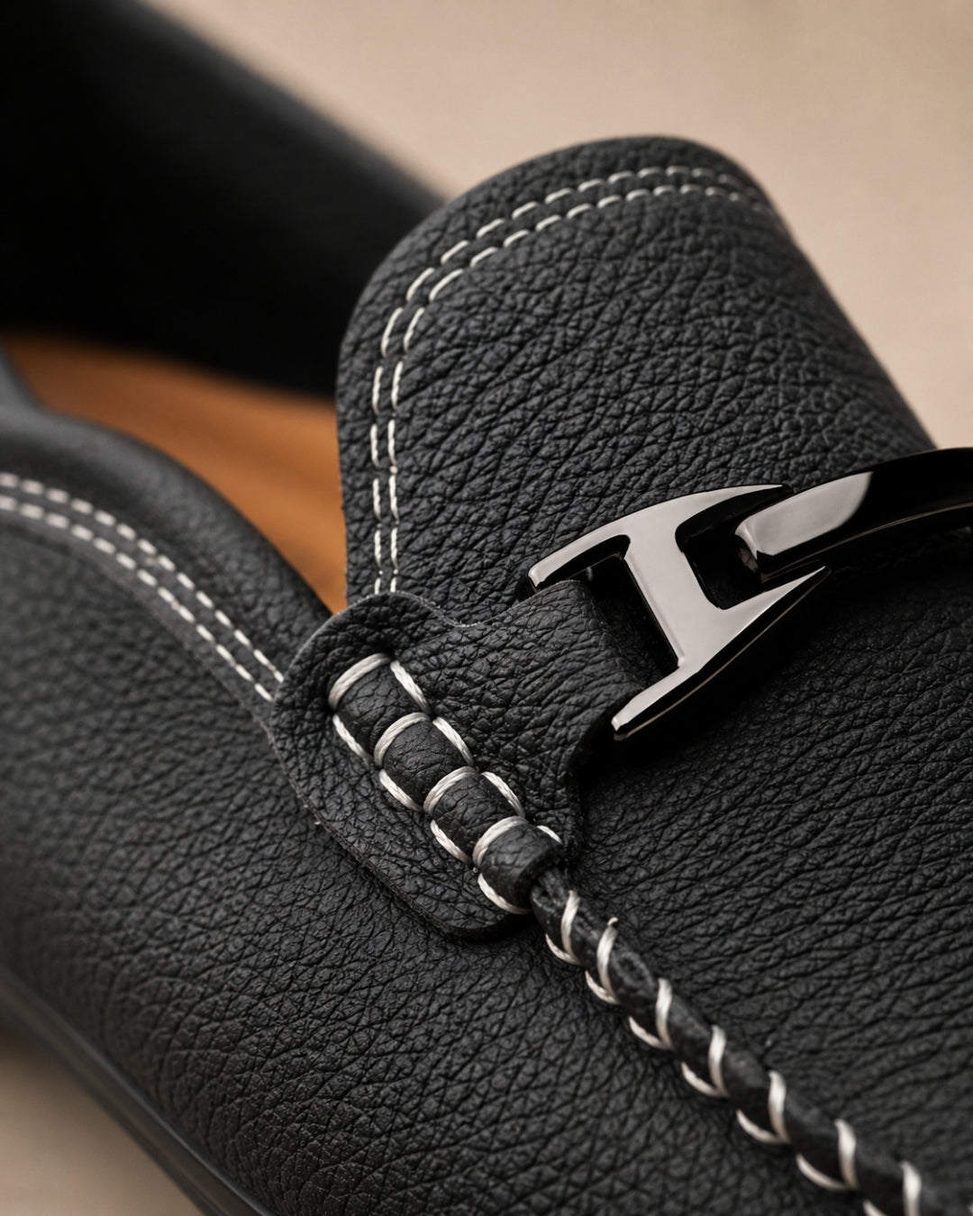 ARDELIO - Sorrento Loafer | Italian Leather Loafer - ARD-SOR-LFR-NOI-7