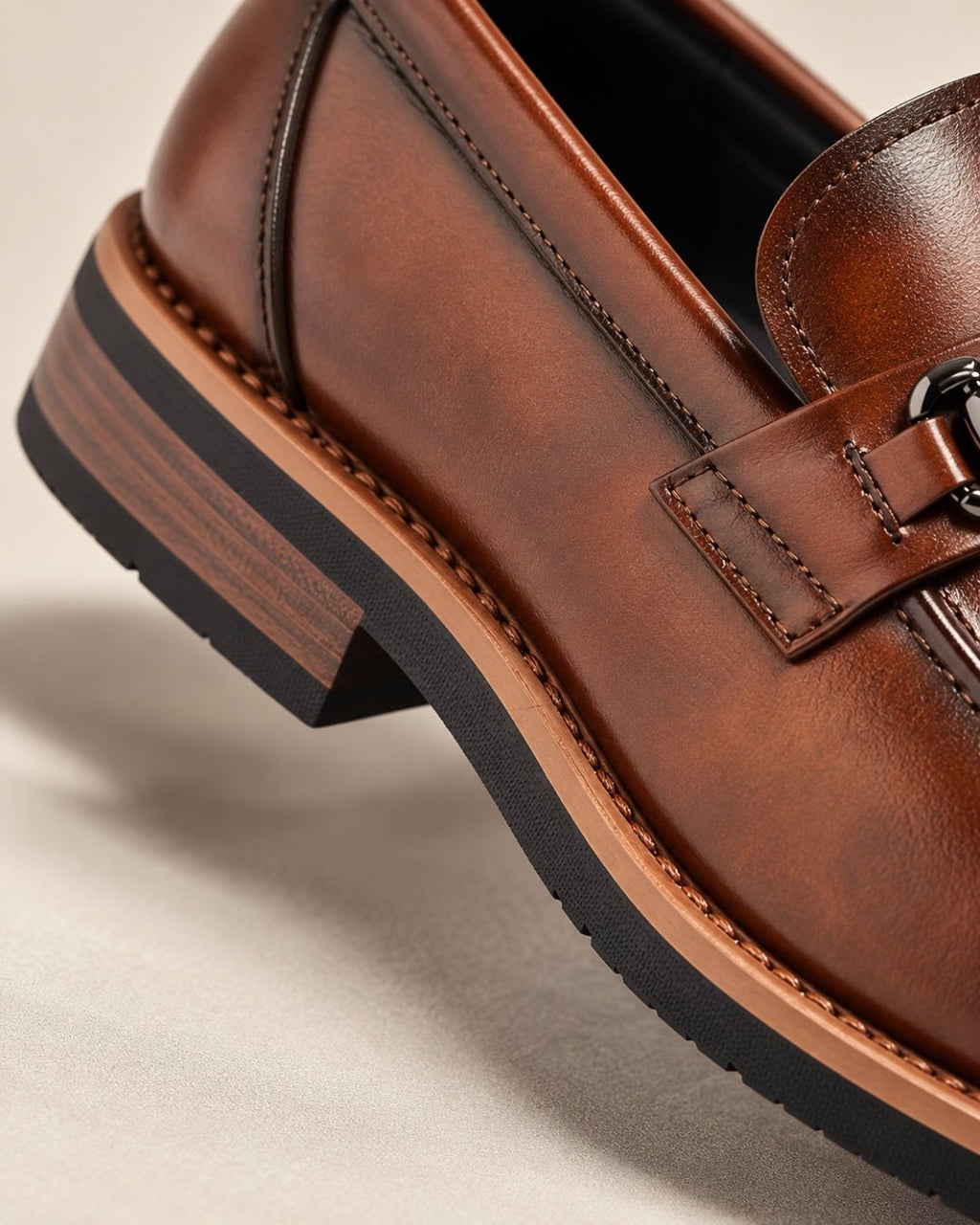 ARDELIO - Torino Loafer | Leather Bit Loafer - ARD-TOR-BUR-7