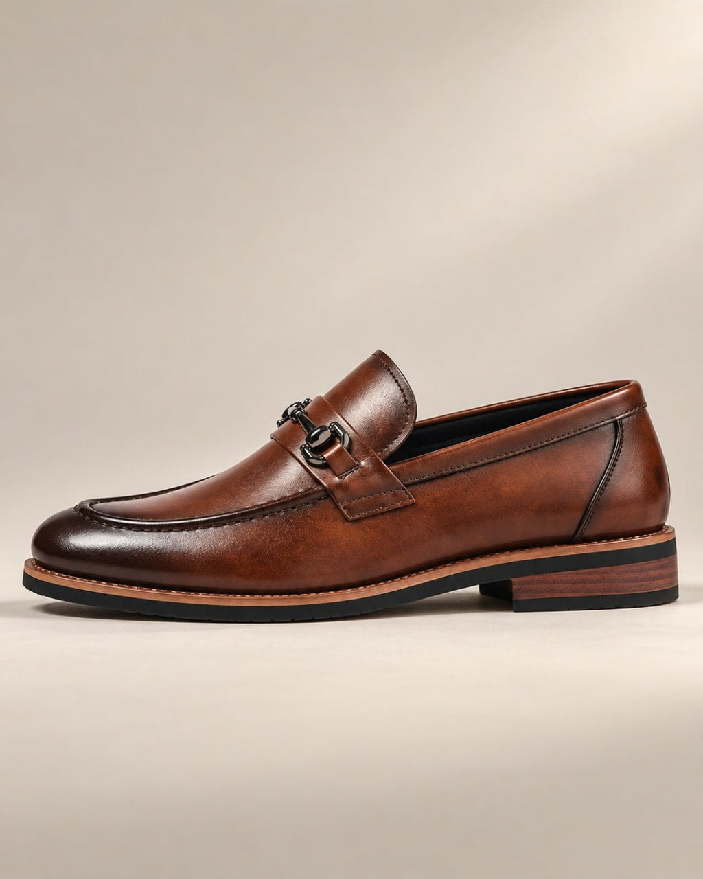 ARDELIO - Torino Loafer | Leather Bit Loafer - ARD-TOR-BUR-7