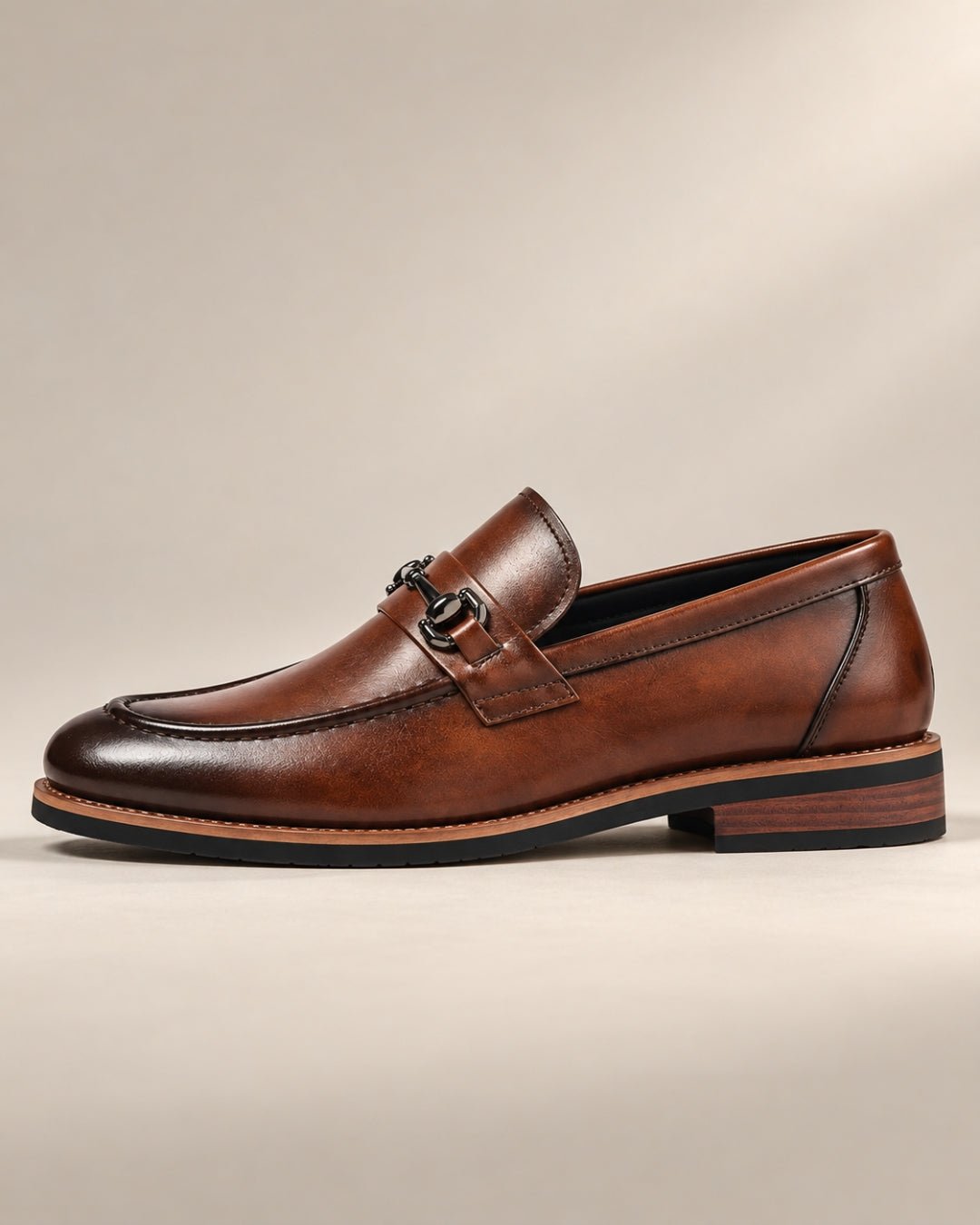 ARDELIO - Torino Loafer | Leather Bit Loafer - ARD-TOR-BUR-7