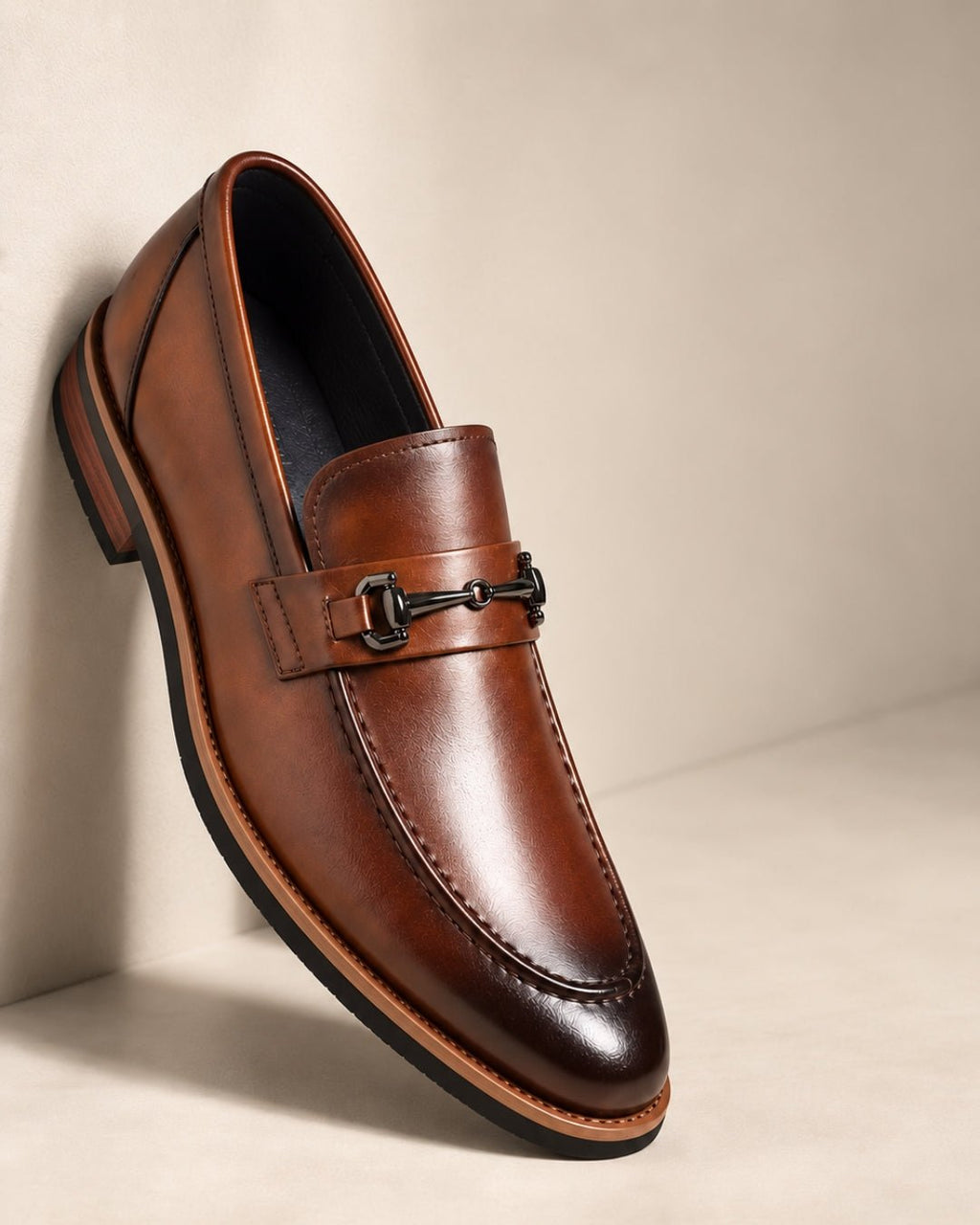 ARDELIO - Torino Loafer | Leather Bit Loafer - ARD-TOR-BUR-7