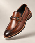 ARDELIO - Torino Loafer | Leather Bit Loafer - ARD-TOR-BUR-7