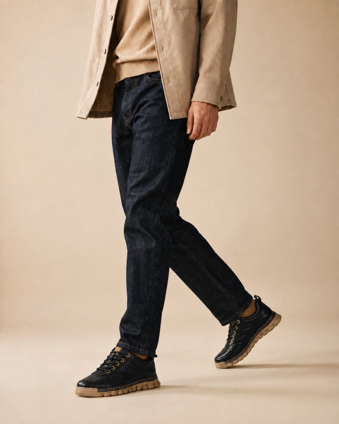 ARDELIO - Trevano Trail | Leather Utility Sneaker - ARD-TRE-NOI-7