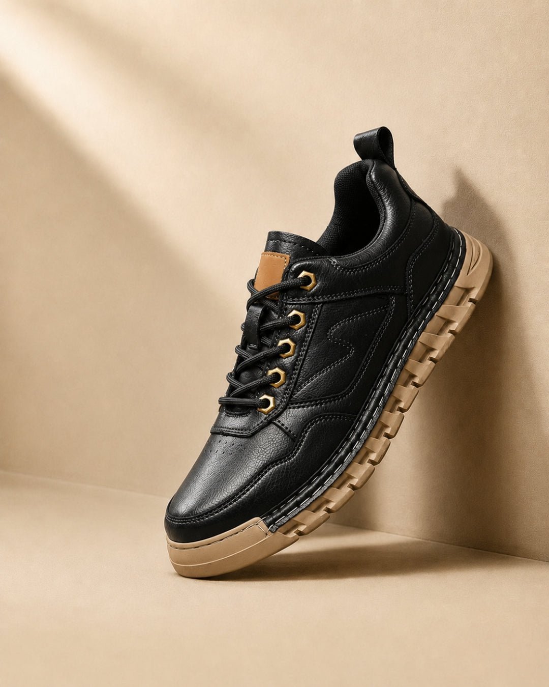 ARDELIO - Trevano Trail | Leather Utility Sneaker - ARD-TRE-NOI-7