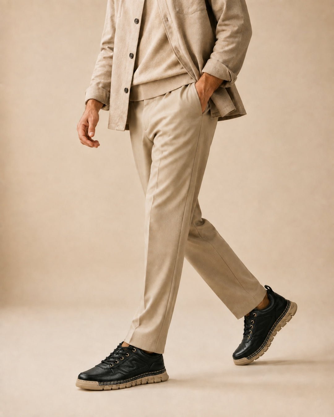 ARDELIO - Trevano Trail | Leather Utility Sneaker - ARD-TRE-NOI-7