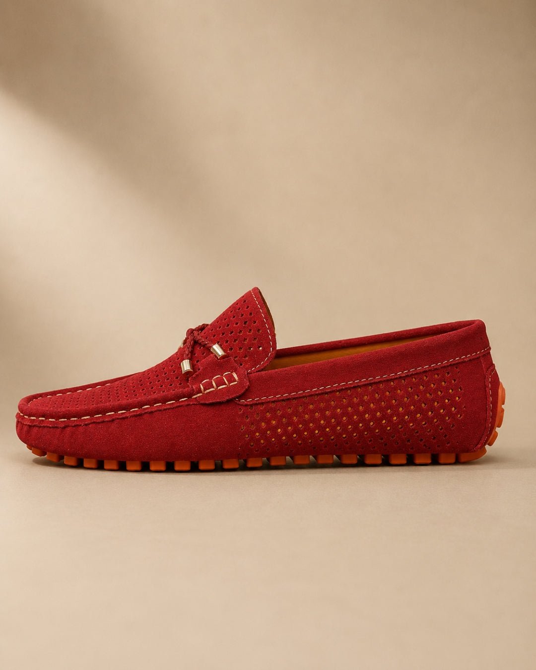 ARDELIO - Valemont Loafer | Suede Driving Loafer - ARD-VAL-CR-7