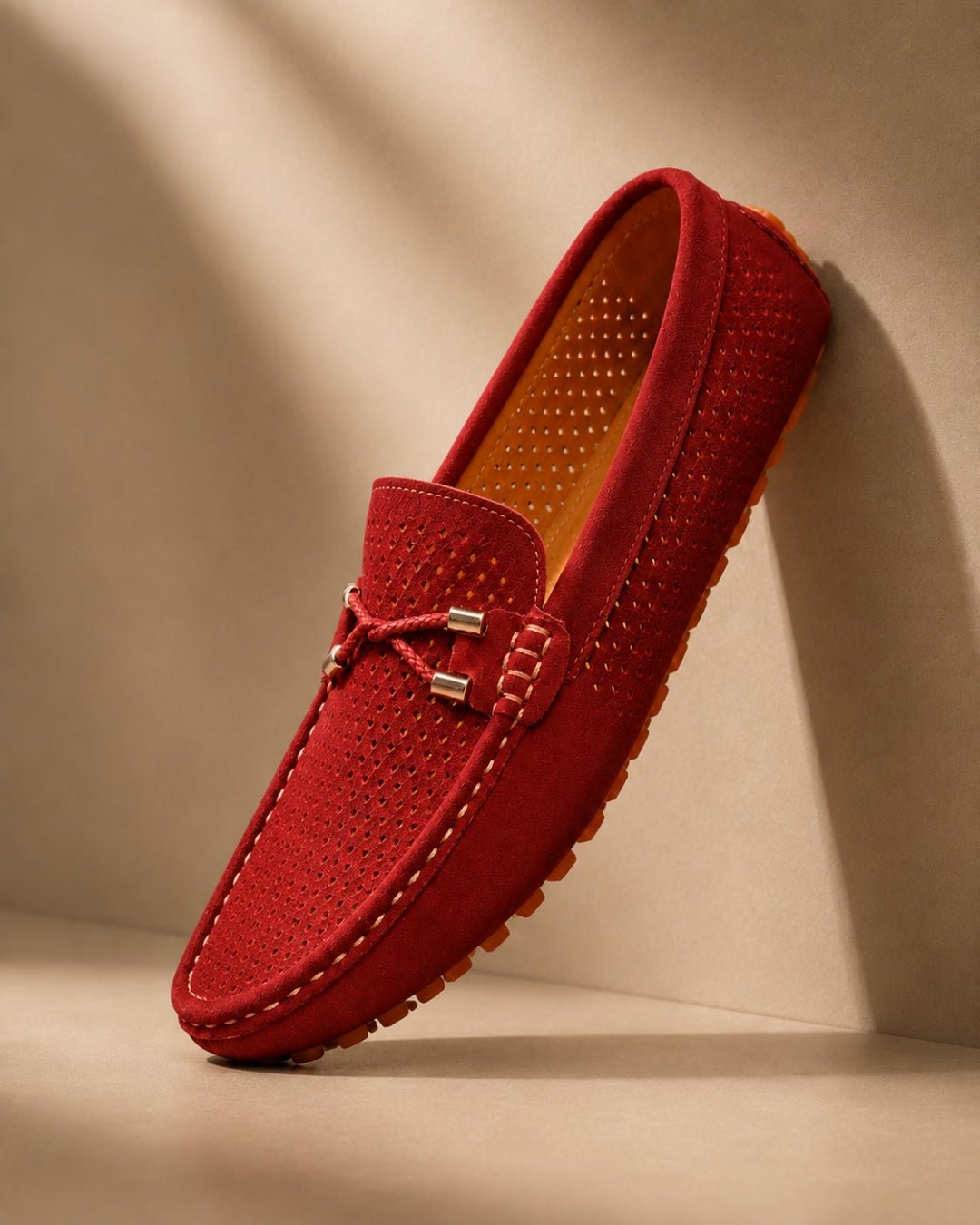 ARDELIO - Valemont Loafer | Suede Driving Loafer - ARD-VAL-CR-7
