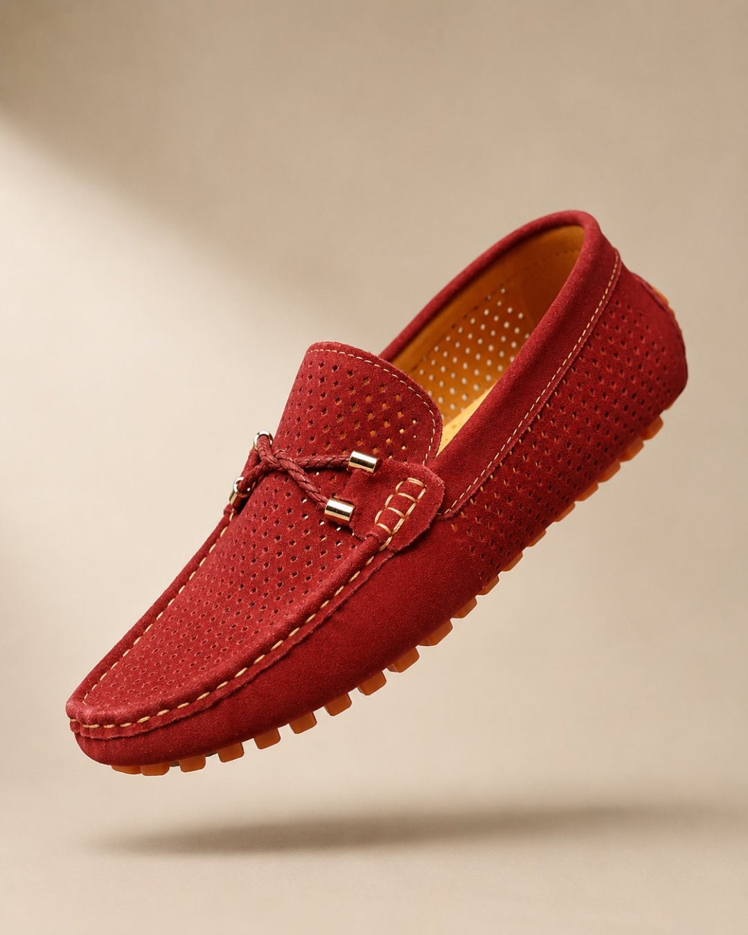 ARDELIO - Valemont Loafer | Suede Driving Loafer - ARD-VAL-CR-7