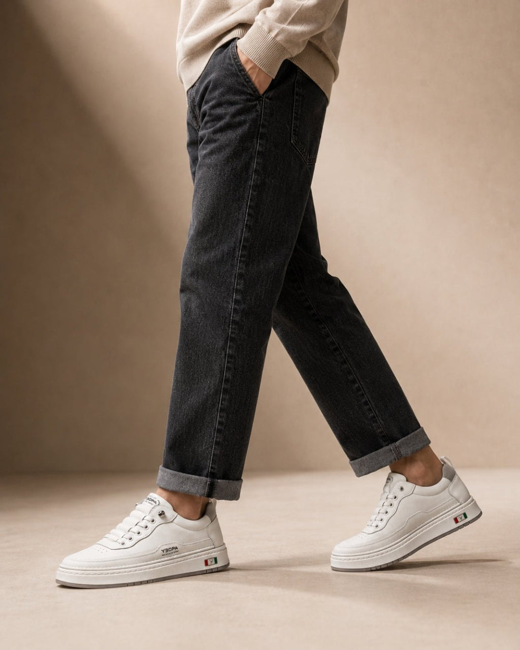 ARDELIO - Valerio Court | Italian Leather Sneaker - ARD-VLR-CRT-AW-7