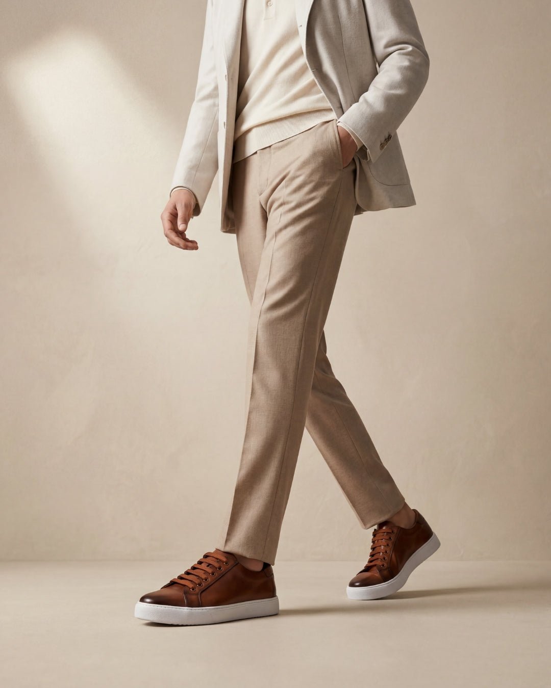 ARDELIO - Valmere Court | Italian Leather Sneaker - ARD-VLM-CRT-CN-7