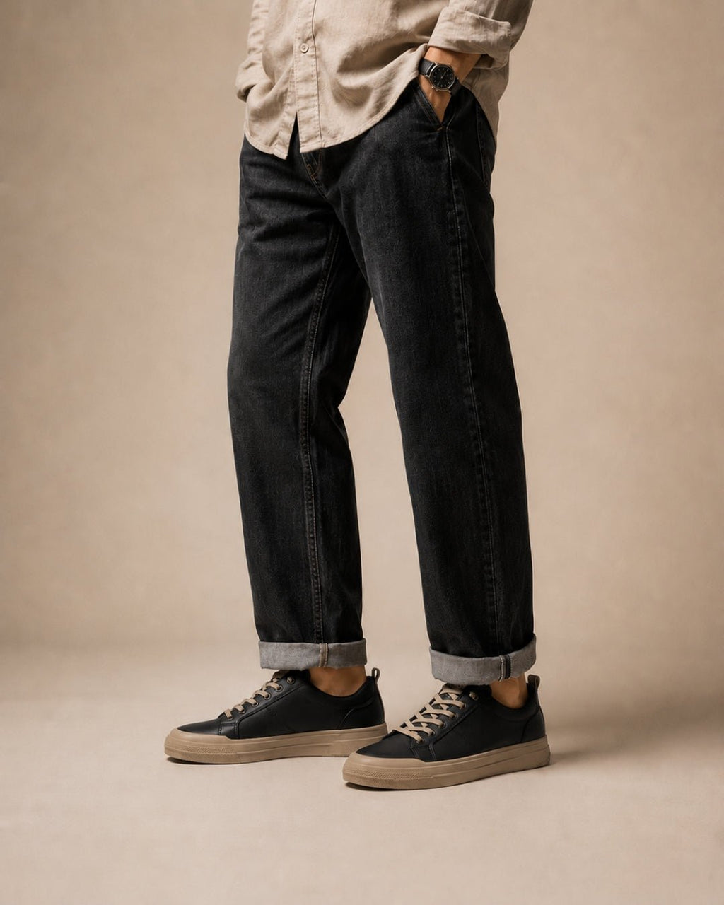 ARDELIO - Varello Low | Italian Leather Sneaker - ARD-VRL-LOW-NRS-7